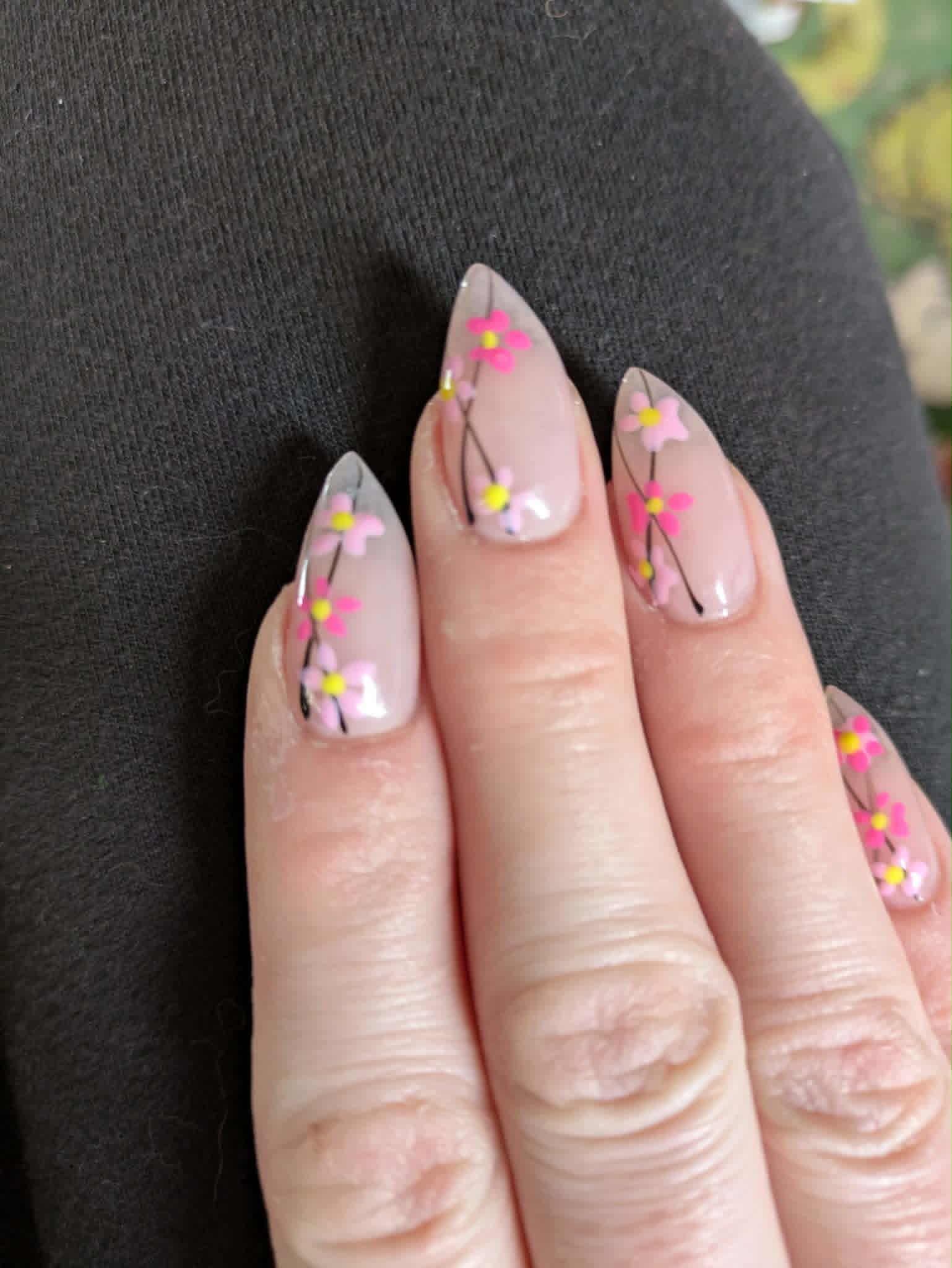 Cherry Blossom — Hand-Painted Art