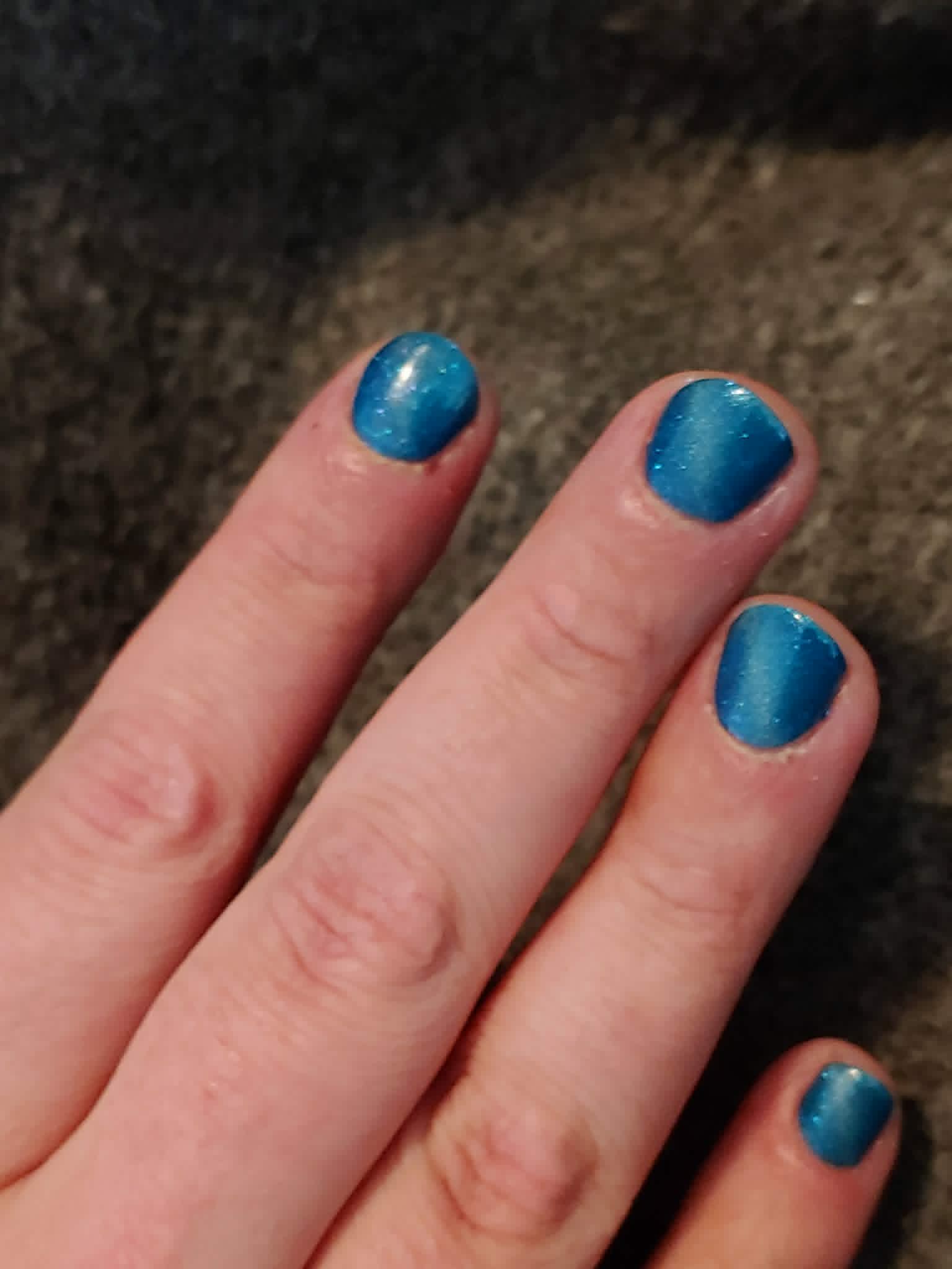 Teal Cat-Eye Shimmer — Gel